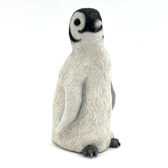 Sandicast Other - Sandicast Emperor Penguin Chick Figurine S Brue 1992 Handpainted Sculpture USA